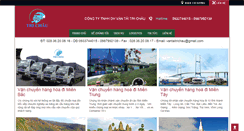 Desktop Screenshot of 24hvanchuyen.com